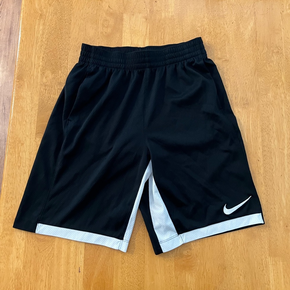 Nike Boys Black Basketball Shorts
